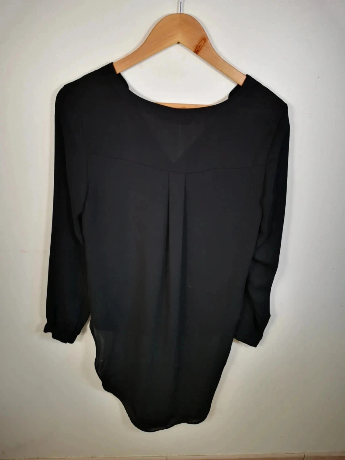 C35 zwarte blouse Zara XS – photo 2